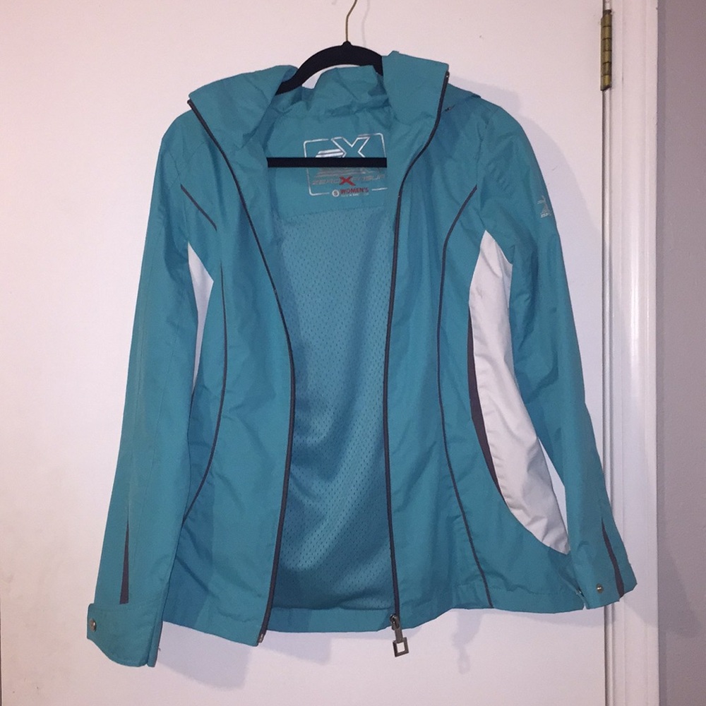 Blue Rain Jacket